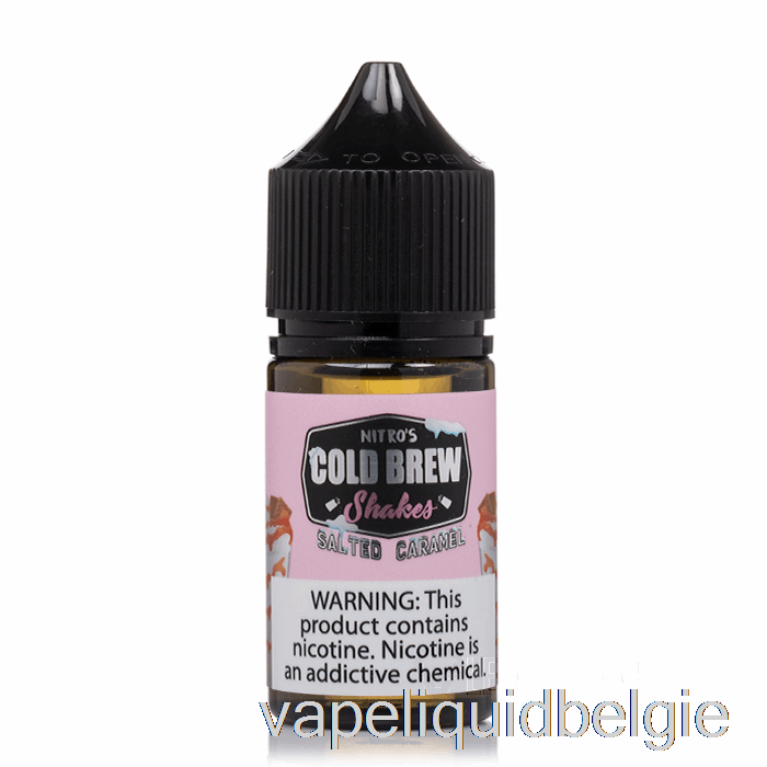 Vape Vloeibare Gezouten Karamel - Nitros Koude Brouwzouten - 30 Ml 25 Mg